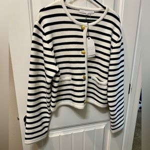 New with tags English Factory stripped sweater